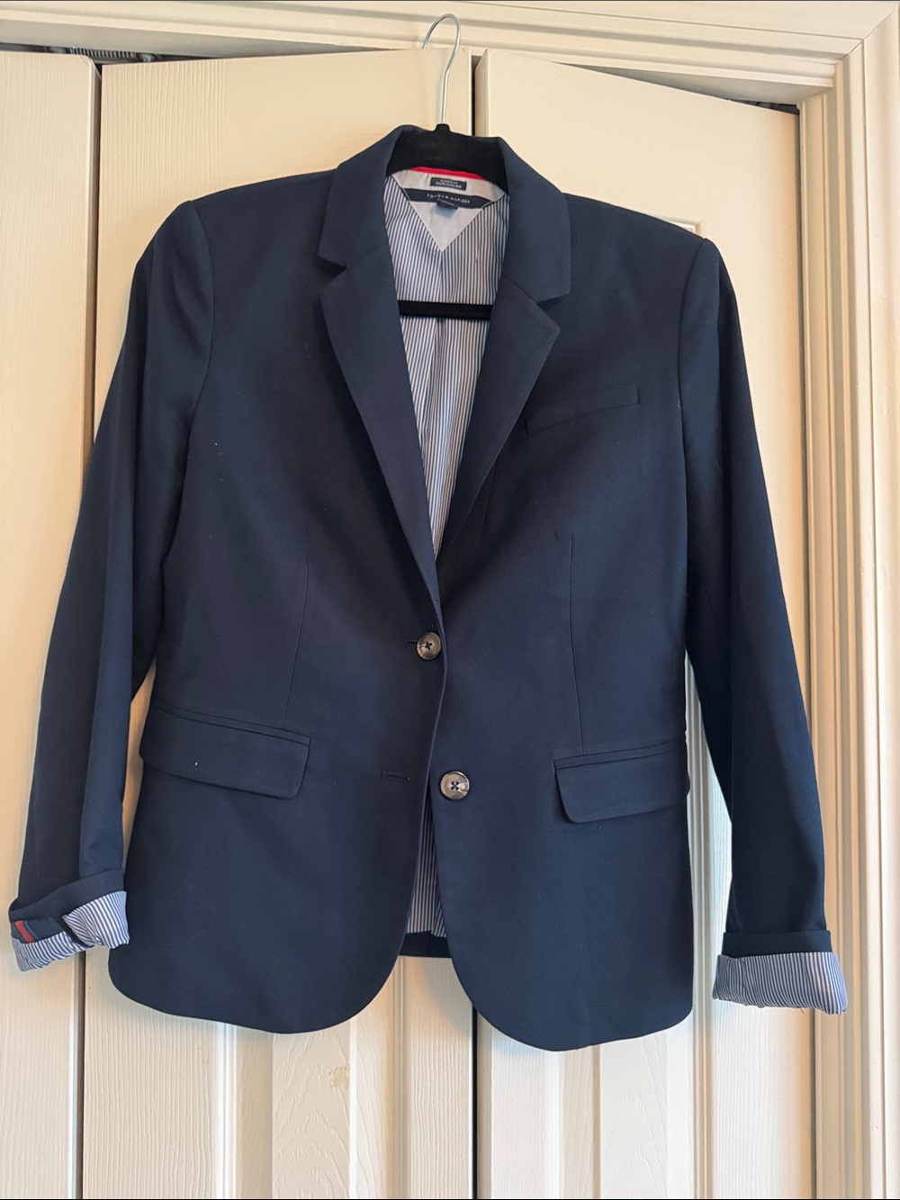 Tommy Hilfiger Dark Blue Women's Tailored Blazer